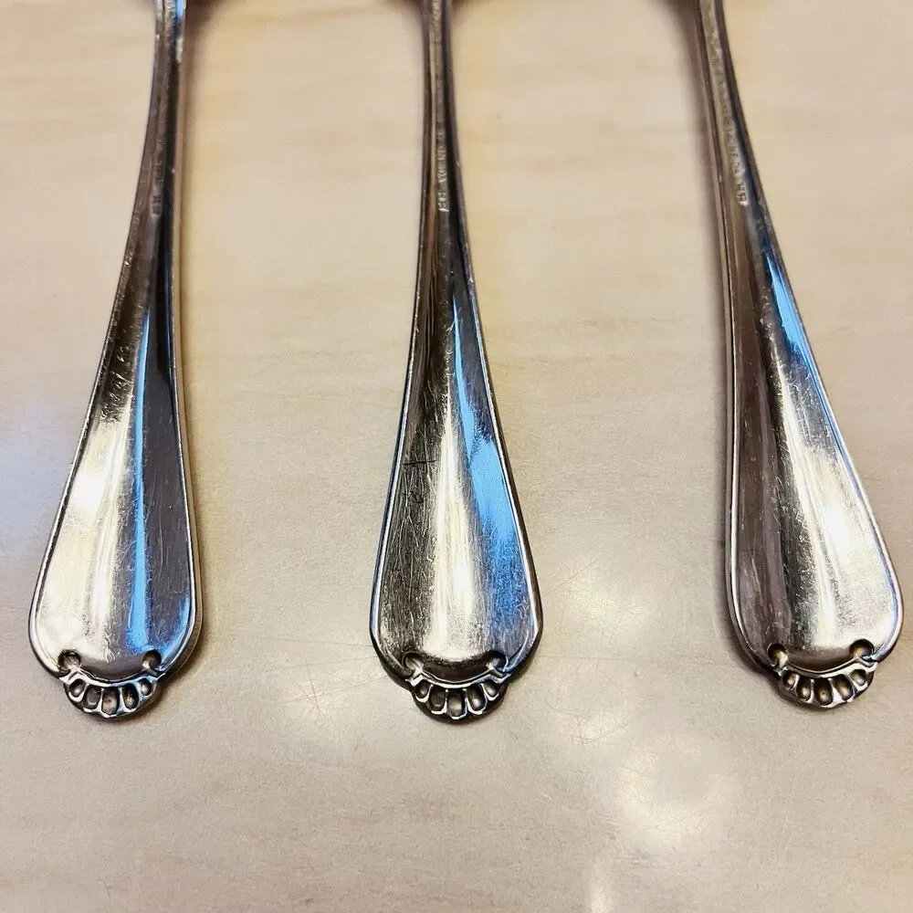 3pc ONEIDA Winter Hill Stainless Salad Fork 6 7/8” Distinction Deluxe Canada